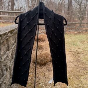 Juicy Couture Black Scarf